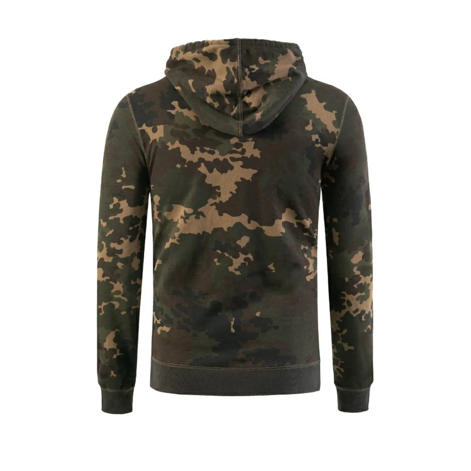 Korda Zip Hoodie Dark Kamo< Angelpullover & -Strickjacken