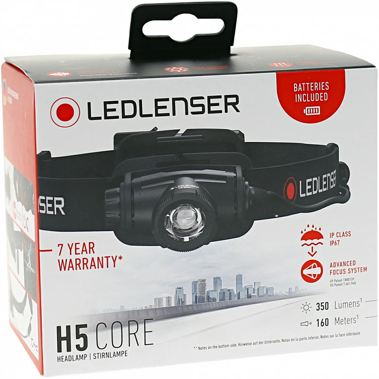 New Stirnlampe H5 Core (Batterie-Version) Angellampen Und Co.|Angelboote ·Kopflampen