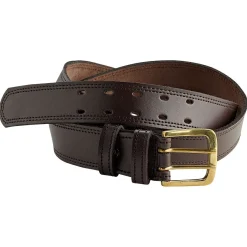 New Ledergürtel Unisex (Braun) Outdoor- & Angel-Gürtel