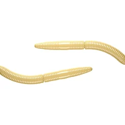 Libra Lures Fatty D´Worm (Cheese)< Gummiköder ·Gummimaden & Gummiwürmer|Raubfischangeln Kunstköder