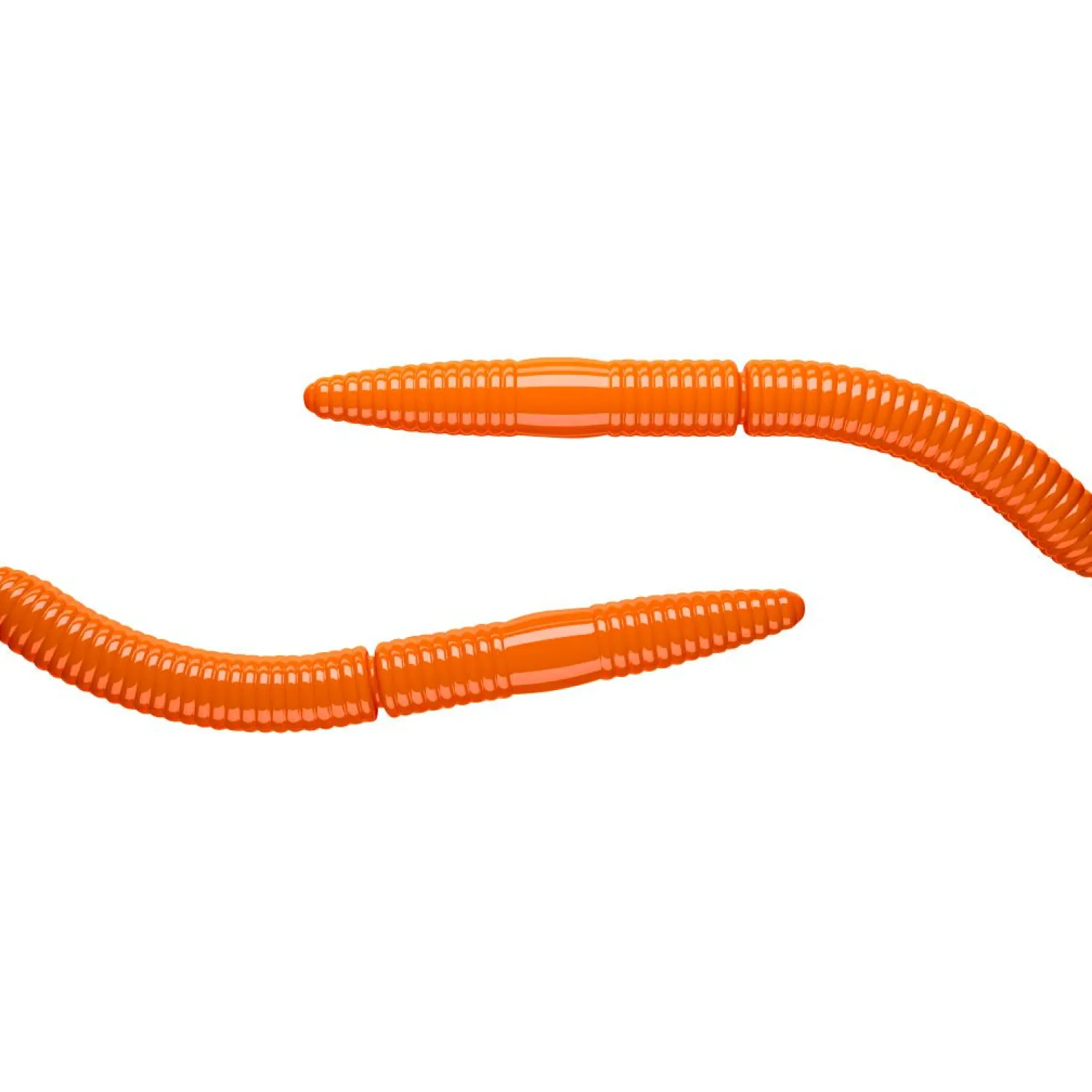 Libra Lures Fatty D´Worm (Hot Orange)< Gummiköder ·Gummimaden & Gummiwürmer|Raubfischangeln Kunstköder