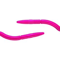 Sale Fatty D´Worm (Hot Pink) Raubfischangeln Kunstköder