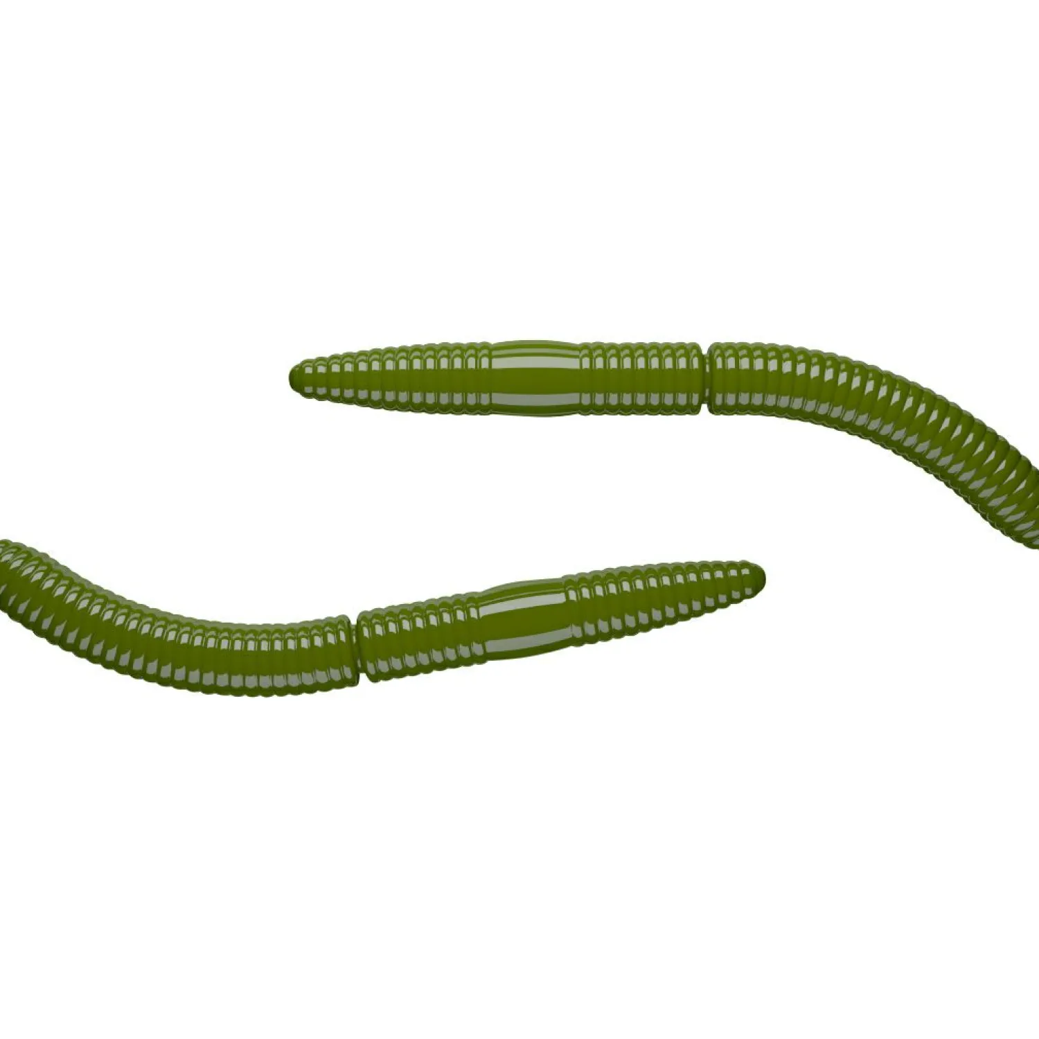 New Fatty D´Worm (Olive) Raubfischangeln Kunstköder