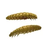 Clearance Larva Kunstköder (coffee milk) Gummiköder ·Gummimaden & Gummiwürmer|Raubfischangeln Kunstköder