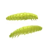 Clearance Larva Kunstköder (hot yellow) Gummiköder ·Gummimaden & Gummiwürmer|Raubfischangeln Kunstköder