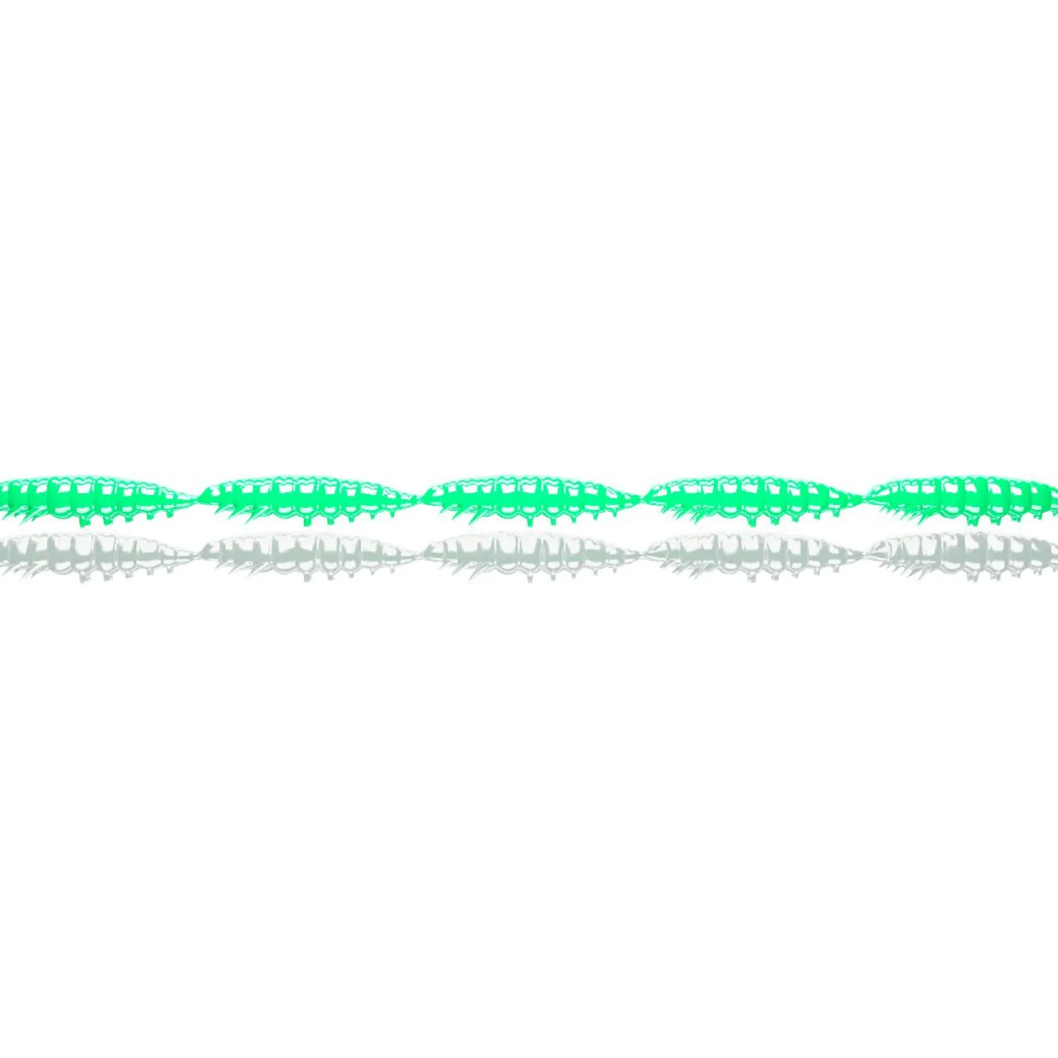 New Larva Multi (Glow UV Green) Raubfischangeln Kunstköder