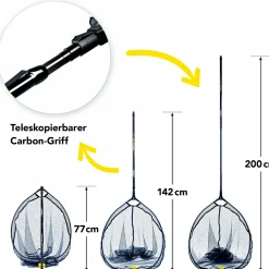 Clearance Lieblingsköder Allround-Kescher Ultraboost Allroundkescher