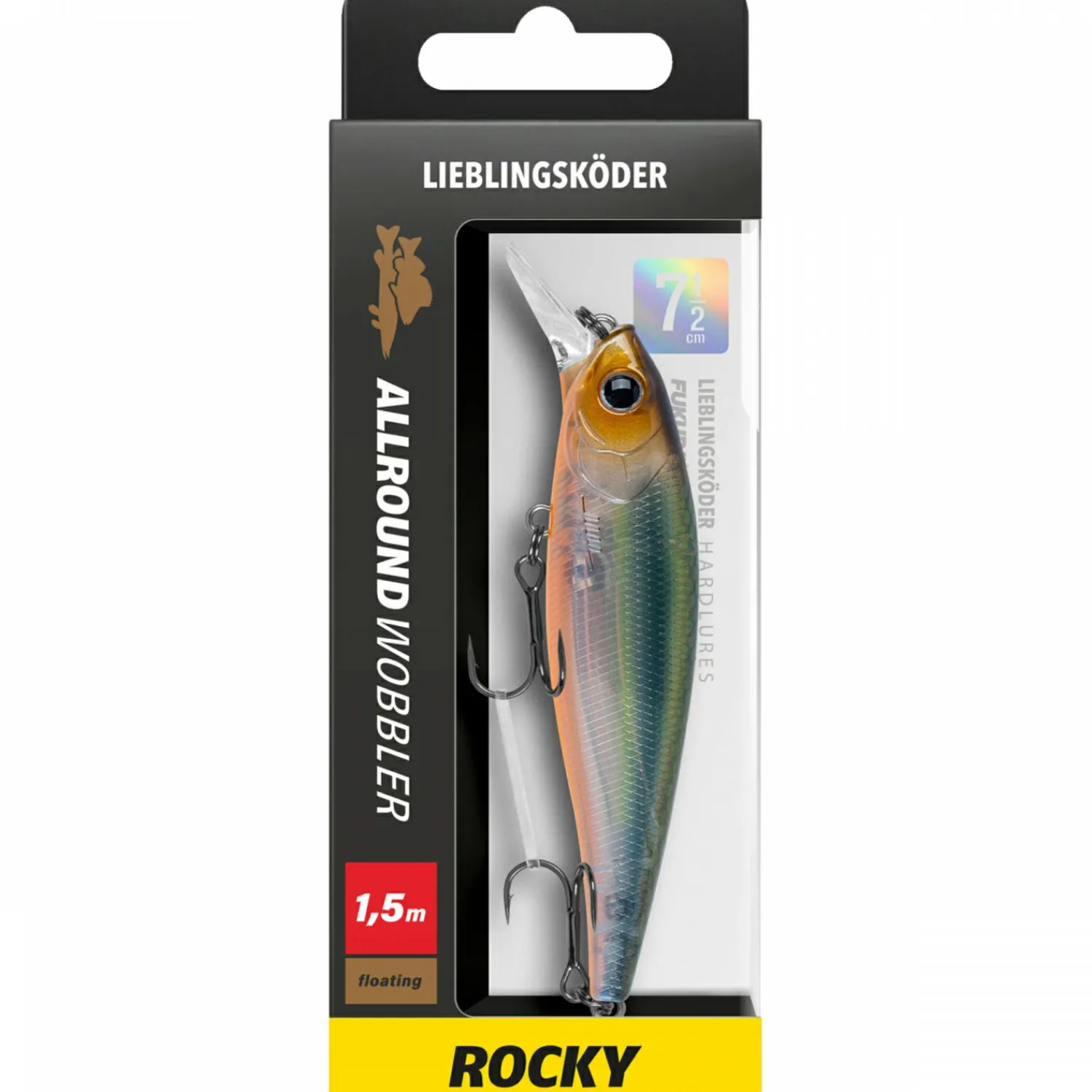 Lieblingsku00f6der Lieblingsköder Allroundwobbler (Rocky)< Wobbler