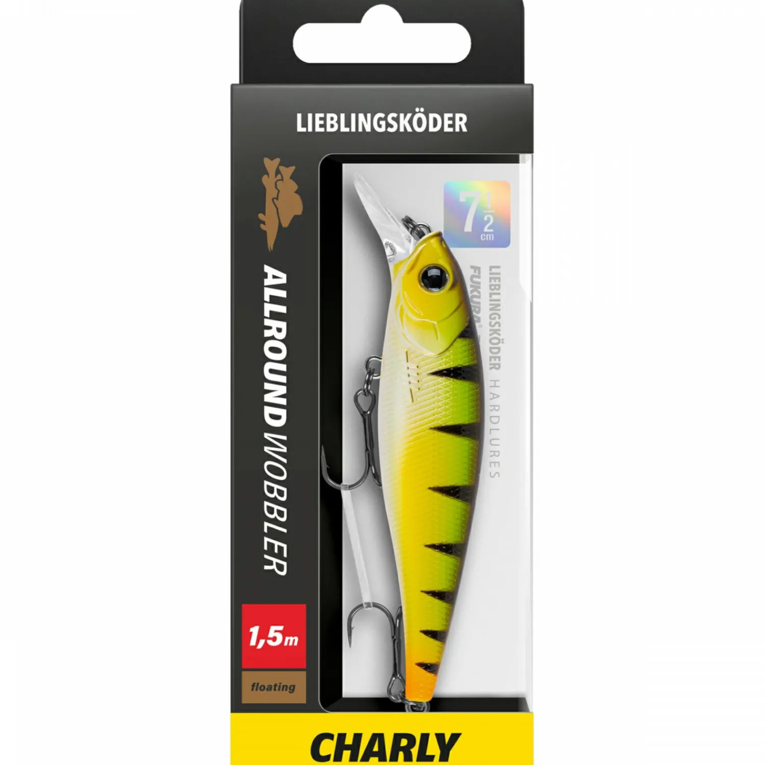 Discount Lieblingsköder Allroundwobbler (Charly) Wobbler|Raubfischangeln Kunstköder