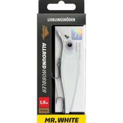 Lieblingsku00f6der Lieblingsköder Allroundwobbler (Mr. White)< Wobbler