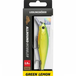 Outlet Lieblingsköder Allroundwobbler (Green Lemon) Wobbler