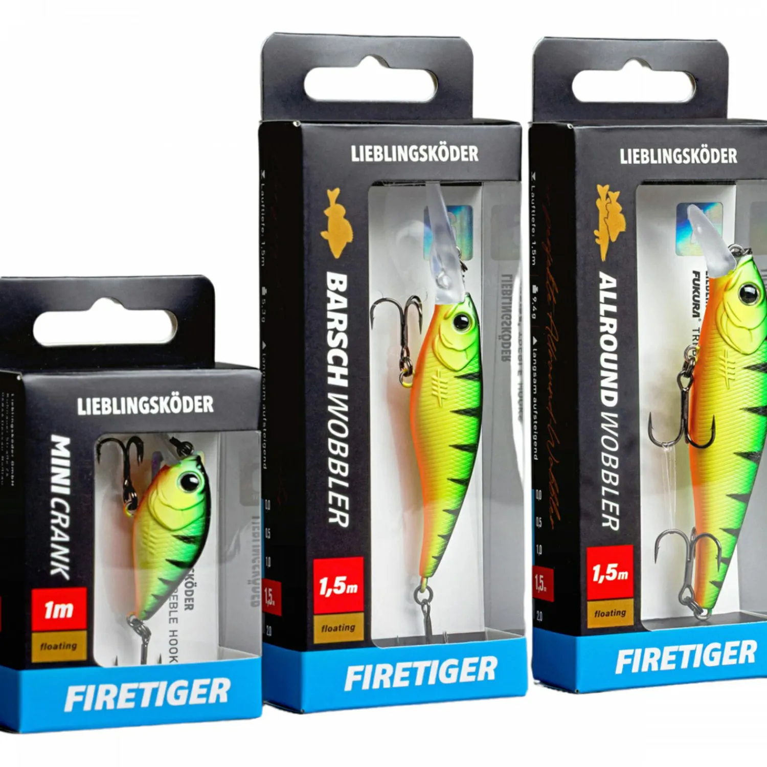 Lieblingsku00f6der Lieblingsköder Allroundwobbler (Firetiger)< Raubfischangeln Kunstköder|Wobbler
