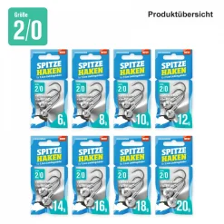 Lieblingsku00f6der Lieblingsköder Angelhaken Spitze (2/0)< Jigköpfe & Köder-Rasseln|Raubfischangeln Kunstköder