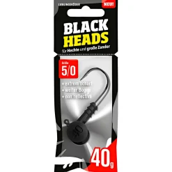 Discount Lieblingsköder Angelhaken Black Head Spitz (5/0) Raubfischangeln-Zubehör|Angelhaken
