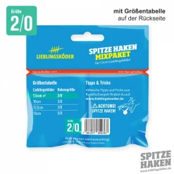 Outlet Lieblingsköder Angelhaken Spitze (2/0 Mixpaket) Raubfischangeln Kunstköder|Jigköpfe & Köder-Rasseln