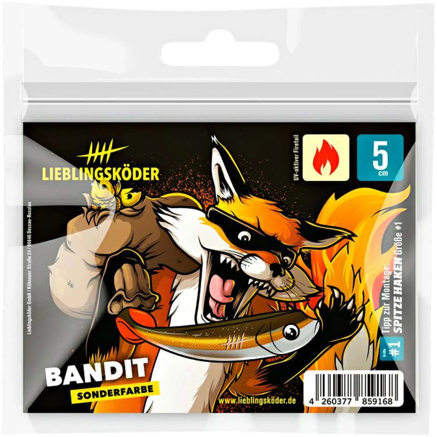 Outlet Lieblingsköder Barschköder 5 cm (Bandit) Gummiköder ·Gummifische & Shads|Raubfischangeln Kunstköder