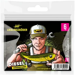 Lieblingsköder Barschköder (6 cm, Diesel) Raubfischangeln Kunstköder