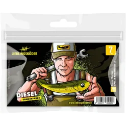 Lieblingsku00f6der Lieblingsköder Barschköder (7 cm, Diesel)< Gummiköder ·Gummifische & Shads