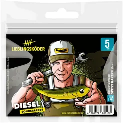 Lieblingsku00f6der Lieblingsköder Barschköder (5 cm, Diesel)< Gummiköder ·Gummifische & Shads