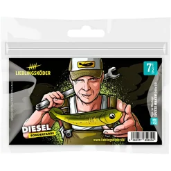 New Lieblingsköder Barschköder (7,5 cm, Diesel) Gummiköder ·Gummifische & Shads