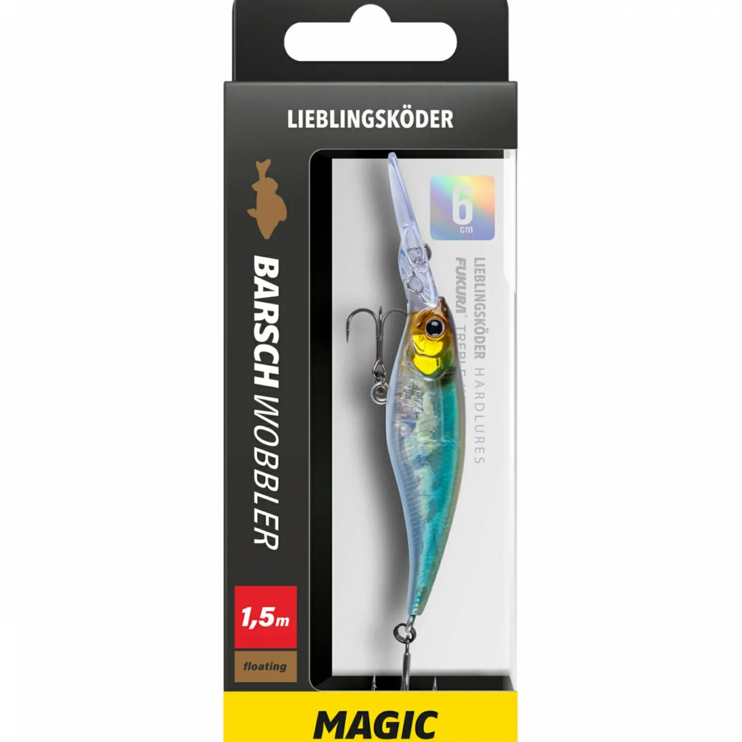 Lieblingsku00f6der Lieblingsköder Barschwobbler (Magic)< Wobbler