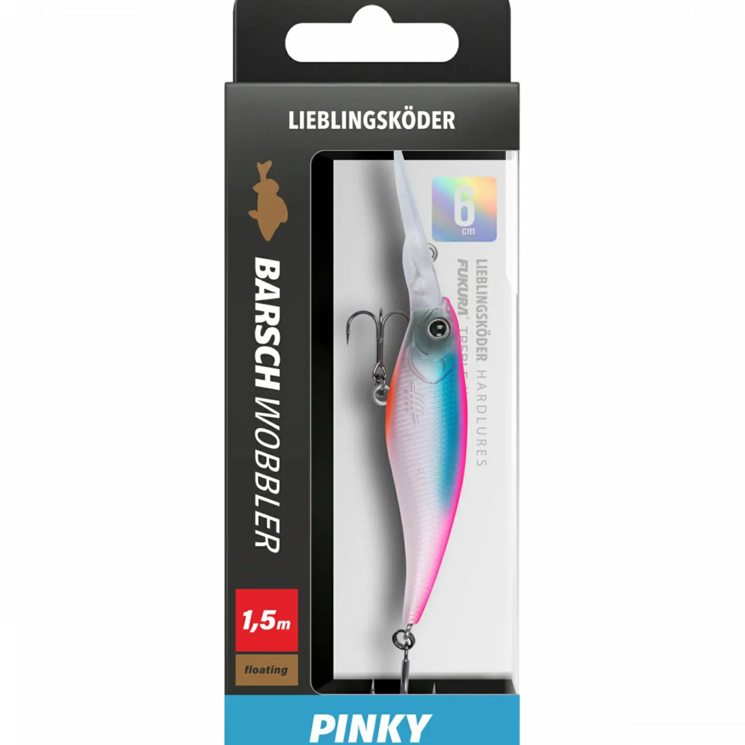 Lieblingsku00f6der Lieblingsköder Barschwobbler (Pinky)< Wobbler