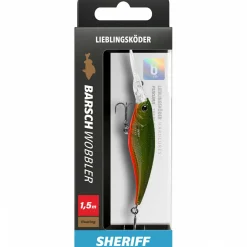 Sale Lieblingsköder Barschwobbler (Sheriff) Raubfischangeln Kunstköder|Wobbler