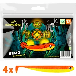 Lieblingsku00f6der Lieblingsköder Gummifisch Zanderköder (12,5 cm, Nemo)< Gummiköder ·Gummifische & Shads|Raubfischangeln Kunstköder