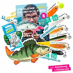 Lieblingsku00f6der Lieblingsköder Gummifisch Barschköder (7,5 cm, Ultimate Collection Klares Wasser)< Raubfischangeln Kunstköder|Gummiköder ·Gummifische & Shads