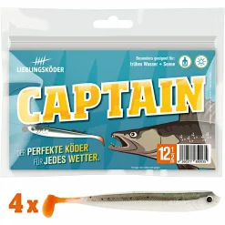 Lieblingsku00f6der Lieblingsköder Gummifisch Zanderköder (12,5 cm, Captain)< Gummiköder ·Gummifische & Shads|Raubfischangeln Kunstköder