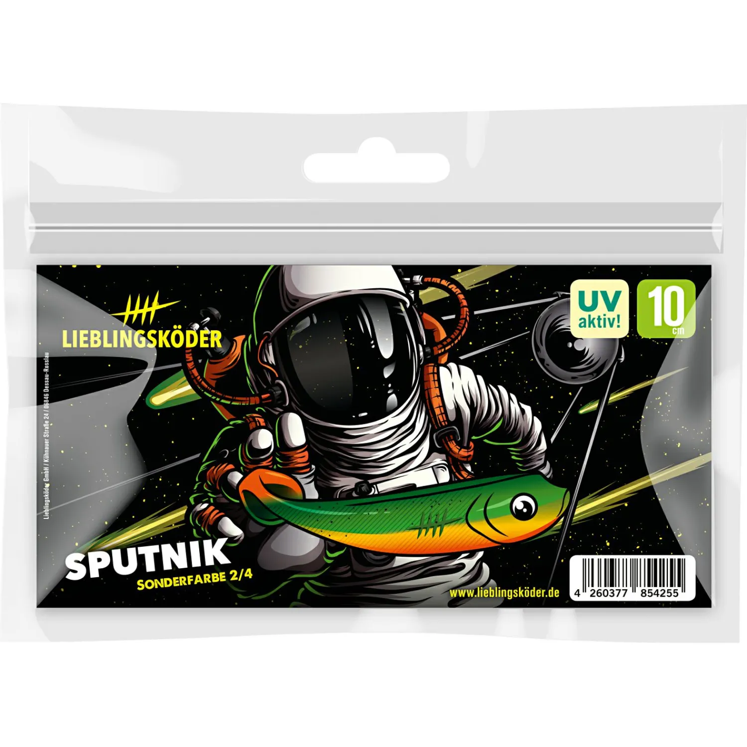 Lieblingsku00f6der Lieblingsköder Gummifisch Barschköder (7,5 cm, Sputnik)< Gummiköder ·Gummifische & Shads|Raubfischangeln Kunstköder