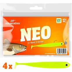 Best Lieblingsköder Gummifisch Zanderköder (12,5 cm, Neo) Gummiköder ·Gummifische & Shads|Raubfischangeln Kunstköder