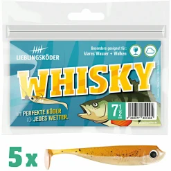 Sale Lieblingsköder Gummifisch Barschköder (7,5 cm, Whisky) Gummiköder ·Gummifische & Shads|Raubfischangeln Kunstköder