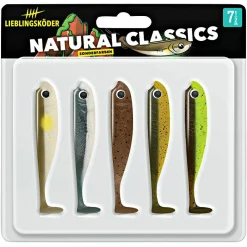 Best Lieblingsköder Gummifisch Barschköder 7,5 cm Kunstköder-Sets