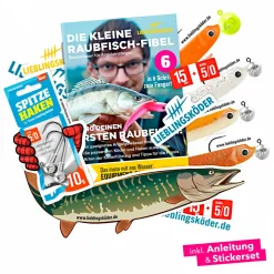 Lieblingsku00f6der Lieblingsköder Gummifisch Hechtköder (15 cm, Ultimate Collection Klares Wasser)< Raubfischangeln Kunstköder|Gummiköder ·Gummifische & Shads