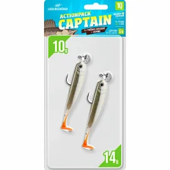 Lieblingsku00f6der Lieblingsköder Gummifisch Zanderköder (10 cm, Actionpack Captain)< Raubfischangeln Kunstköder|Gummiköder ·Gummifische & Shads