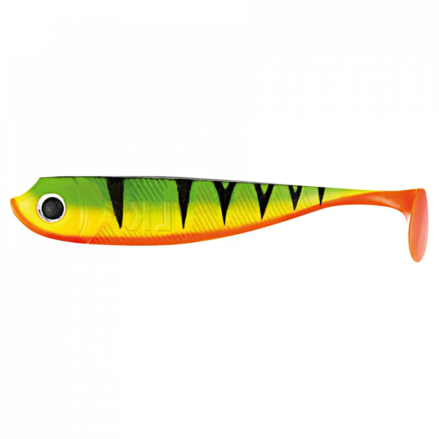 Lieblingsku00f6der Lieblingsköder Gummifisch Barschköder (7 cm, Firetiger)< Gummiköder ·Gummifische & Shads|Raubfischangeln Kunstköder