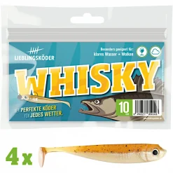 Sale Lieblingsköder Gummifisch Zanderköder (10 cm, Whisky) Gummiköder ·Gummifische & Shads|Raubfischangeln Kunstköder