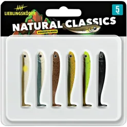 Lieblingsköder Gummifisch Barschköder (5 cm) Kunstköder-Sets