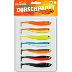 New Lieblingsköder Gummifisch Zanderköder (10 cm) Kunstköder-Sets|Raubfischangeln Kunstköder