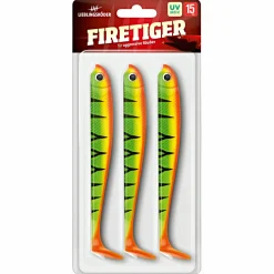Lieblingsku00f6der Lieblingsköder Gummifisch Hechtköder (Firetiger)< Gummiköder ·Gummifische & Shads|Raubfischangeln Kunstköder