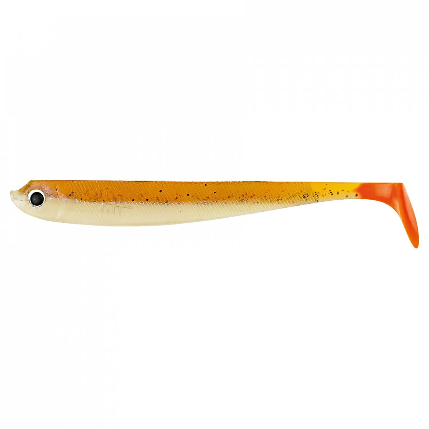 Lieblingsku00f6der Lieblingsköder Gummifisch Hechtköder (15 cm, Whisky Orange)< Gummiköder ·Gummifische & Shads|Raubfischangeln Kunstköder