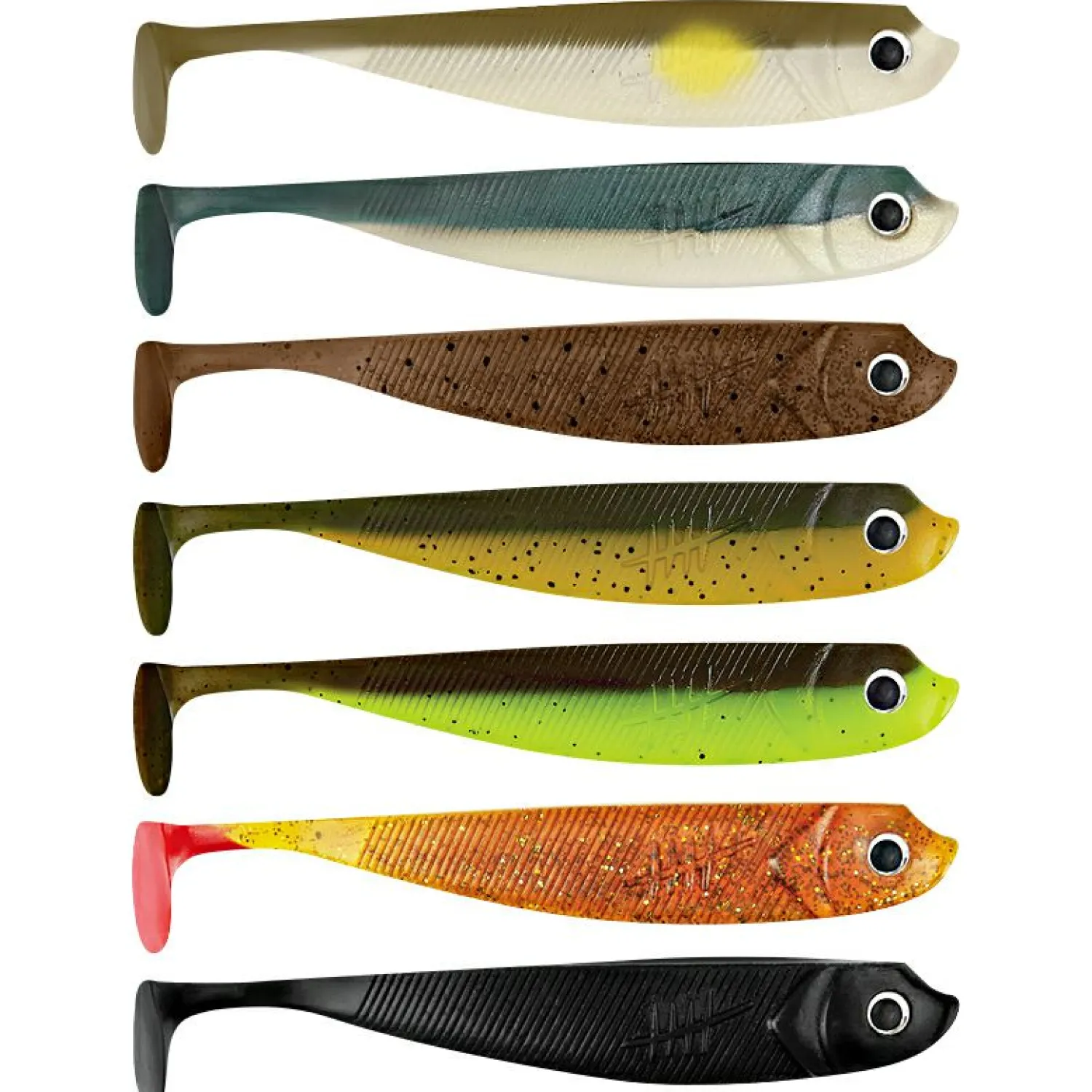 Discount Lieblingsköder Gummifisch Zanderköder (10 cm) Kunstköder-Sets