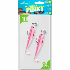 Lieblingsku00f6der Lieblingsköder Gummifisch Zanderköder (10 cm, Actionpack Pinky)< Gummiköder ·Gummifische & Shads|Raubfischangeln Kunstköder