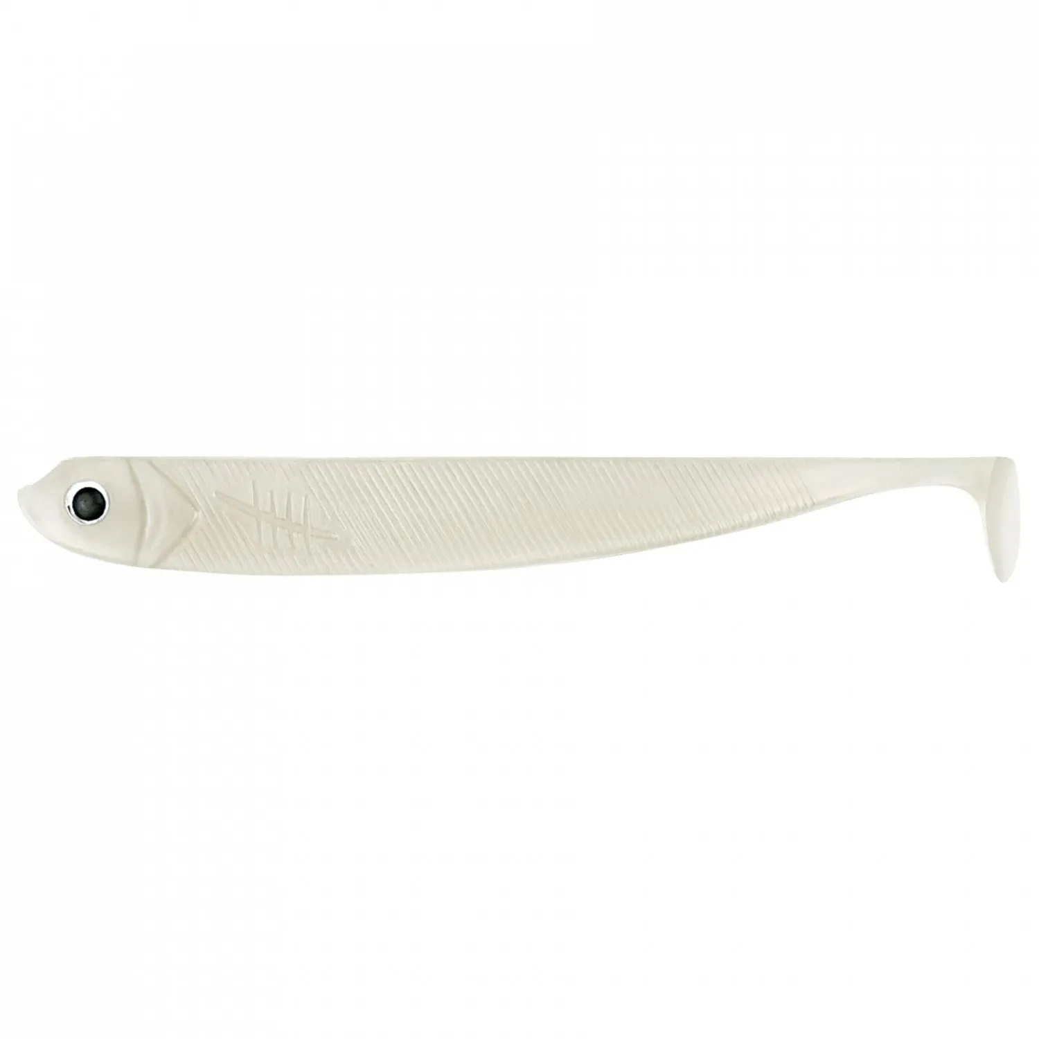 Clearance Lieblingsköder Gummifisch Zanderköder (12,5 cm, Mr. White) Gummiköder ·Gummifische & Shads|Raubfischangeln Kunstköder