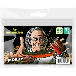 Lieblingsku00f6der Lieblingsköder Gummifisch Barschköder (7,5 cm, MöRiff)< Gummiköder ·Gummifische & Shads|Raubfischangeln Kunstköder