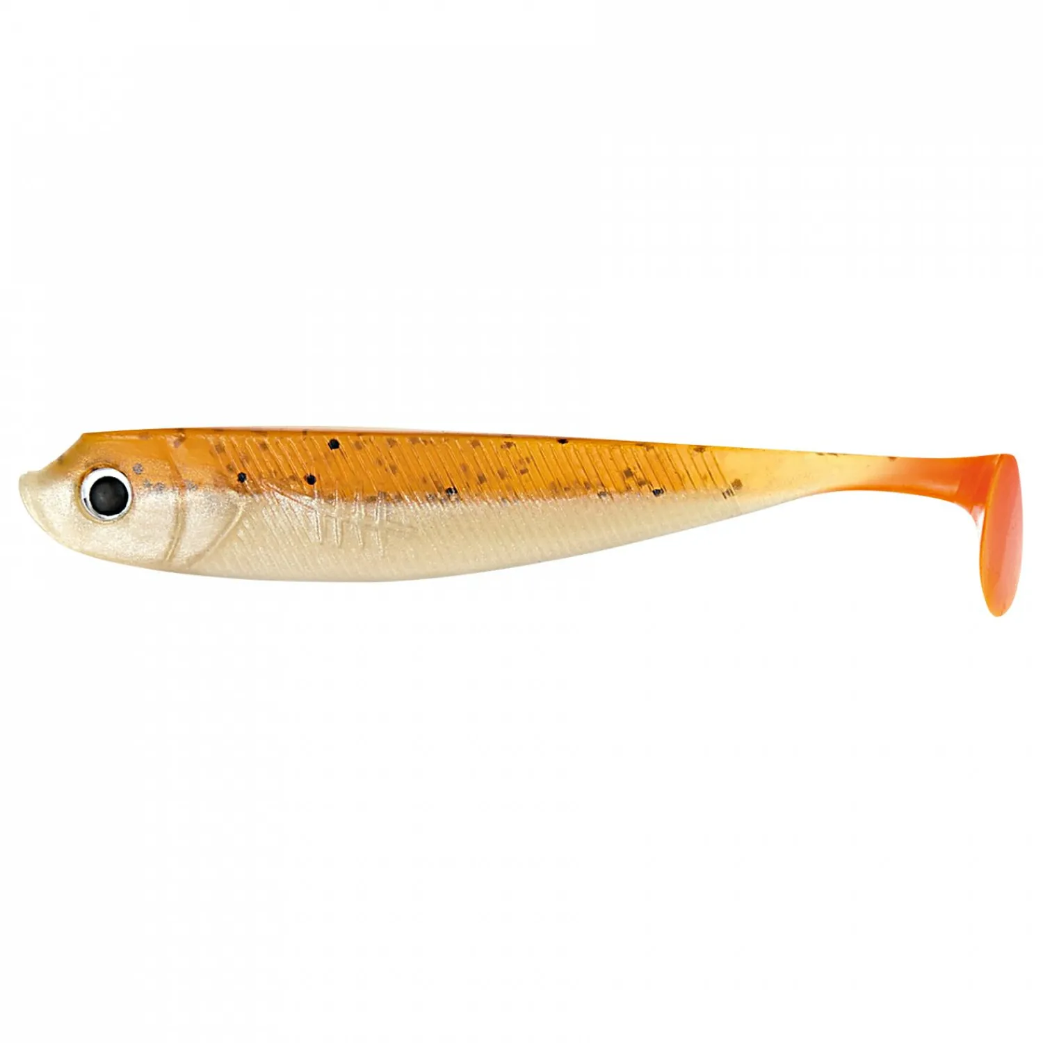 Clearance Lieblingsköder Gummifisch Zanderköder (10 cm, Whisky Orange) Gummiköder ·Gummifische & Shads|Raubfischangeln Kunstköder