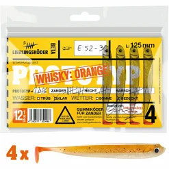 Sale Lieblingsköder Gummifisch Zanderköder (12,5 cm, Whisky Orange) Gummiköder ·Gummifische & Shads|Raubfischangeln Kunstköder