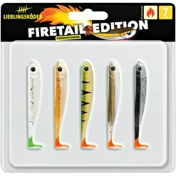 Lieblingsku00f6der Lieblingsköder Gummifisch Barschköder (7 cm)< Kunstköder-Sets