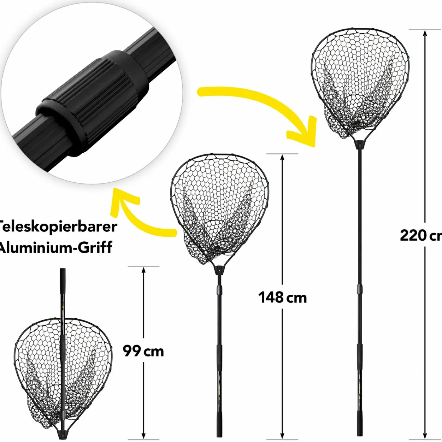 Lieblingsku00f6der Lieblingsköder Kescher Ultraboost (Forelle)< Allroundkescher